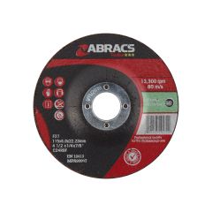 Abracs Proflex DPC Stone Grinding Disc - 115 x 6 x 22mm