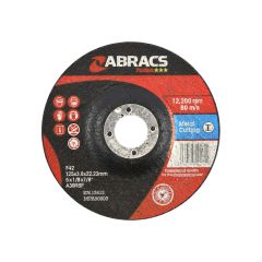 Abracs Proflex DPC Metal Cutting Disc - 125 x 3 x 22mm