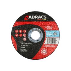 Abracs Proflex Flat Metal Cutting Disc - 125 x 3 x 22mm