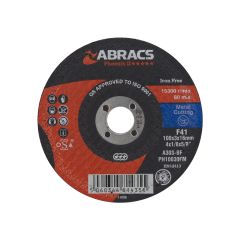 Abracs Phoenix II Flat Metal Cutting Disc - 100 x 3 x 16mm