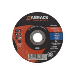 Abracs Phoenix II Flat Metal Cutting Disc - 125 x 3 x 22mm