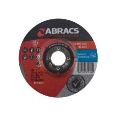 Abracs Phoenix II DPC Metal Grinding Disc - 125 x 6.5 x 22mm