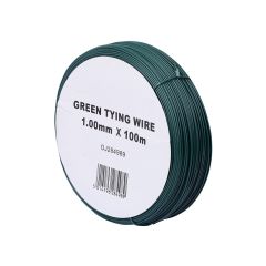 Tying Wire Coil Green PVC Coated 350g - 100M x 1.00/0.70mm - Box of 10 Coils
