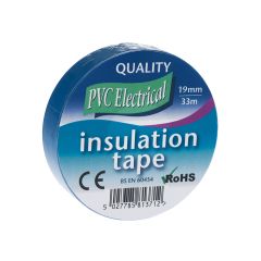 Blue PVC Insulating Tape 19mm x 33M