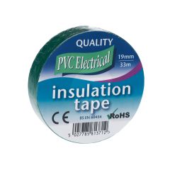 Green PVC Insulating Tape 19mm x 33M