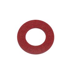 Red Fibre Washers - M8 (ID 8.4, OD 17, Thk 1.5)