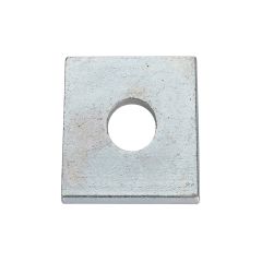 Square Plate Round Hole Washers BZP - M12 x 50 x 3.0