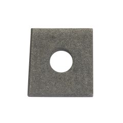 Square Plate Round Hole Washers Galv - M6 x 40 x 3.0