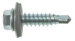 A2-304 St/St Metalfix Stitching Screws 16mm Washer - 6.3 x 35mm