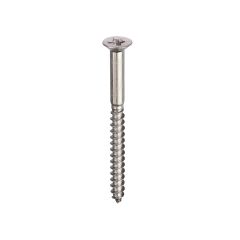 A2 - 304 St/St Woodscrews Pozi Csk Head DIN 7997 - 3.0 x 25mm