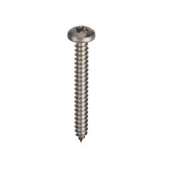 A2 - 304 St/St Self-Tapping Screws Pozi Pan Head AB DIN 7981C - 4g x 5/8" (3.0 x 16mm)