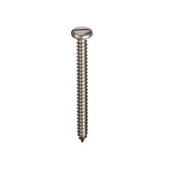 A2 - 304 St/St Self-Tapping Screws Slotted Pan Head AB DIN 7971C - 4g x 1/2" (3.0 x 12mm)