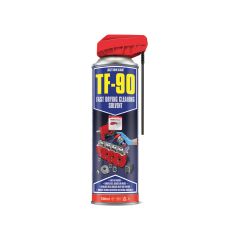 Action Can TF-90 Fast Drying Cleaning Solvent Twin Spray 500ml - Carton of 15