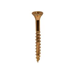 Ulti-Mate Woodscrews PoziSquare Double Csk ZYP - 4.0 x 30mm - Tub of 1000