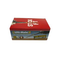 Ulti-Mate Woodscrews PoziSquare Double Csk ZYP CE - Pack of 1000 Screws