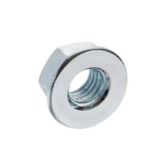 Class 6 Unserrated Flange Nuts DIN 6923 BZP - M6 x 1.00