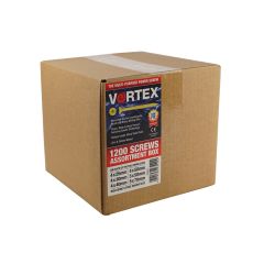 Vortex Power Screws - 1200 pce Assortment Box