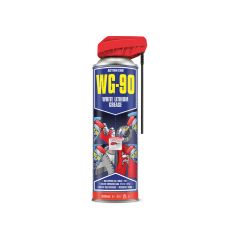 Action Can WG-90 White Calcium Grease Twin Spray 500ml - Carton of 15