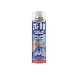 Action Can ZG-90 Anti-Rust Paint With Primer Satin Finish Blue 500ml - Carton of 15