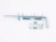 1260L Light Garage Door Bolt BZP - 375mm / 15"