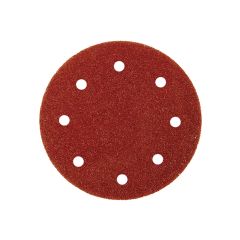 Abracs Hook And Loop Sanding Disc (8 Holes) - 125mm x 100 Grit