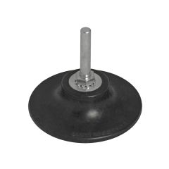 Quick Lock Backing Pads. 75mm Dia. 6mm x 35mm Spindle.