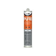 PU18 Sealant / Adhesive. White. Size EU3.