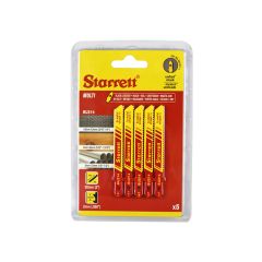 Starrett Jigsaw Blades Wood/Metal - 50 x7.55 x1.05 14Tpi - Pack of 5