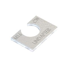 Type CW M08 Clipped Washer - BZP