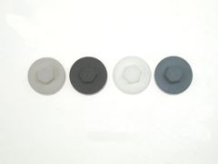 Mushroom (10B19) Coloured Cover Caps - 16mm