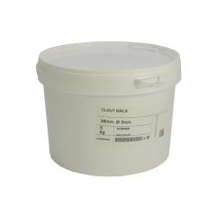 Copper Clout Nails - 30 x 3.35mm. 5Kg Tub
