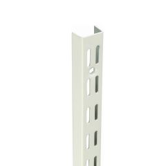 1000mm (11140) Twin Slot Upright White