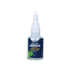 Cyanoacrylate Superglue. Hi-Viscosity. Clear. Size 50g.