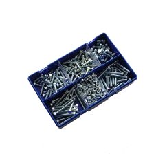 HT Sets & Nuts Kit. M6 Dia. Lgths 16-50mm. Zinc