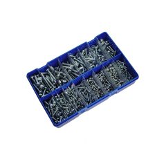 Pozi Pan AB Self Tapping Screw Kit. 4-14g BZP.