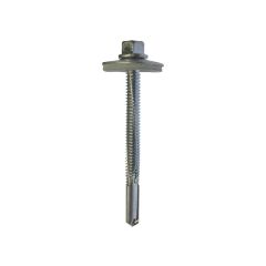 Metalfix Self-Drilling Screws Heavy Section DIN 7504K 19mm Washer BZP - 5.5 x 120mm