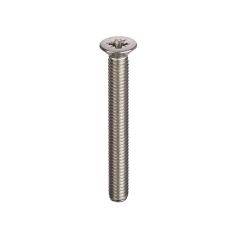 A4-316 St/St Machine Screws Pozi Csk Head DIN 965Z - M5 x 10
