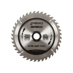 Abracs TCT Blade - Wood - 250 x 30mm x 40T