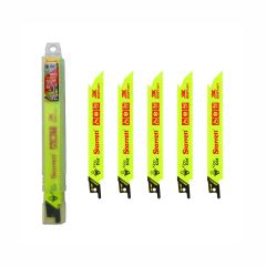 Reciprocating Saw Blades for Demolition 5Pk 152x19x0.8910-14Tpi