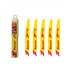 Reciprocating Saw Blades for Wood/Metal 5Pk 152x19x1.276-10Tpi