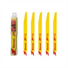 Reciprocating Saw Blades for Wood/Metal 5Pk 228x19x1.2710Tpi