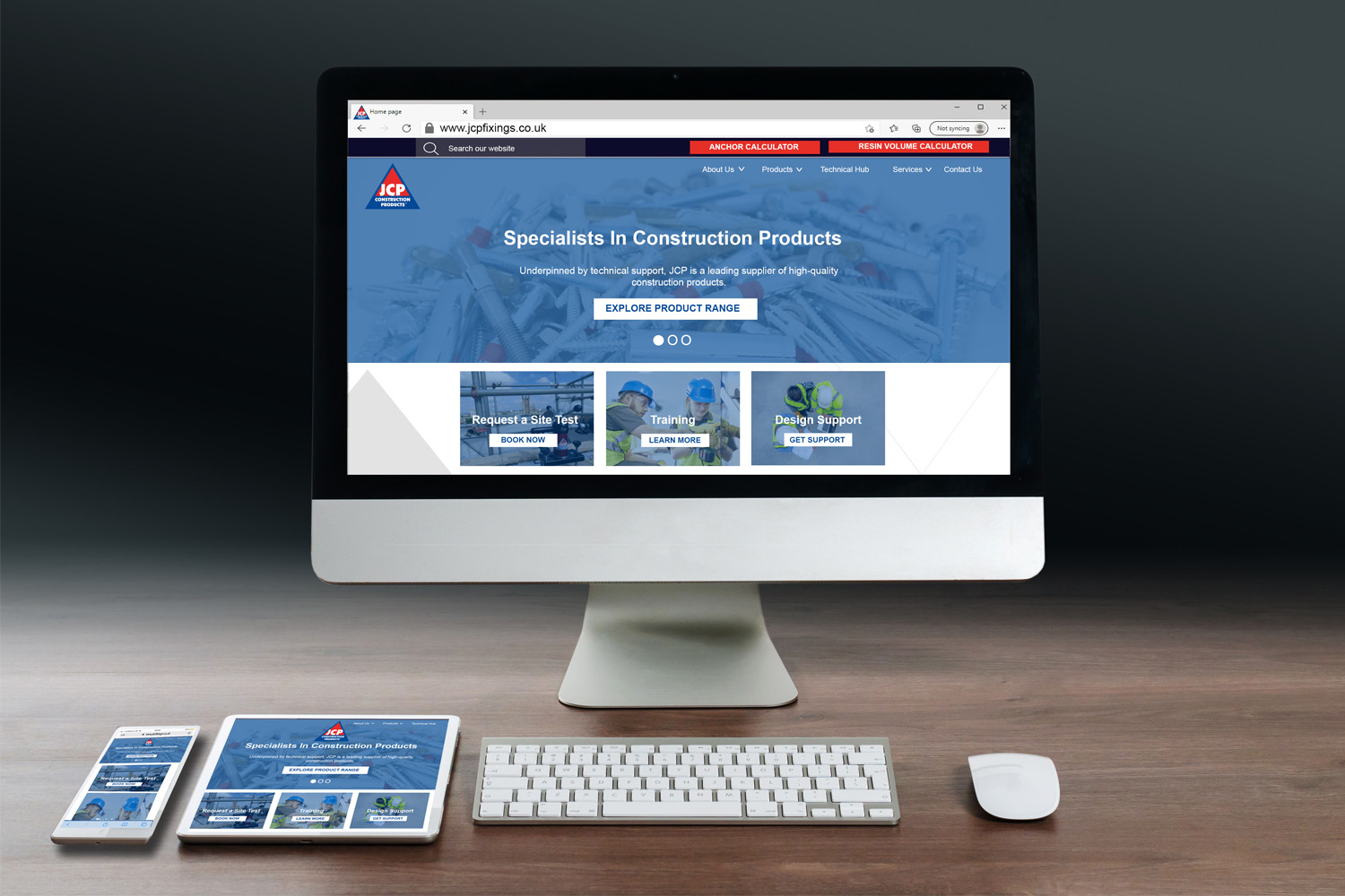 JCP Launches New Technical website